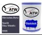 Preview: Mercedes-Benz, Nautik Blau Metallic, 5595: 500ml Lackdose, von ATW Autoteile West.